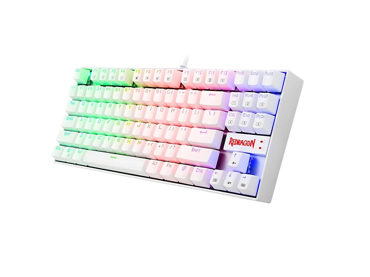 Teclado Mecanico Gamer Rgb Switch Rojo Redragon Kumara K552w
