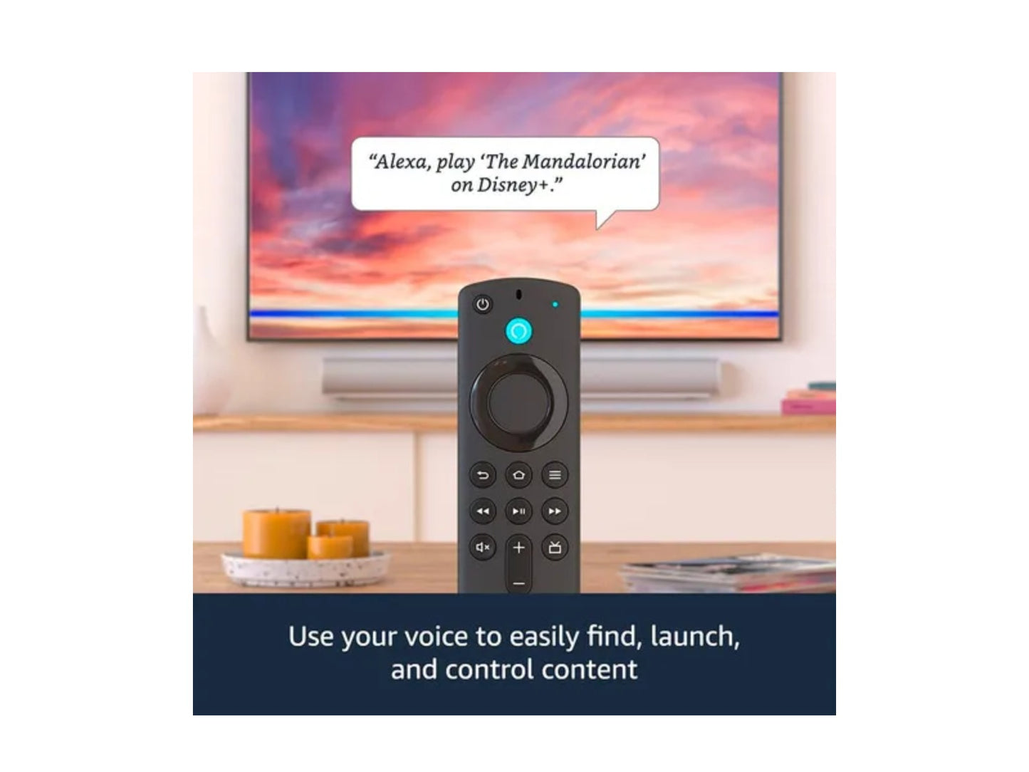 Amazon Fire Tv Stick 4k Max Control De Voz 4k 8gb Negro