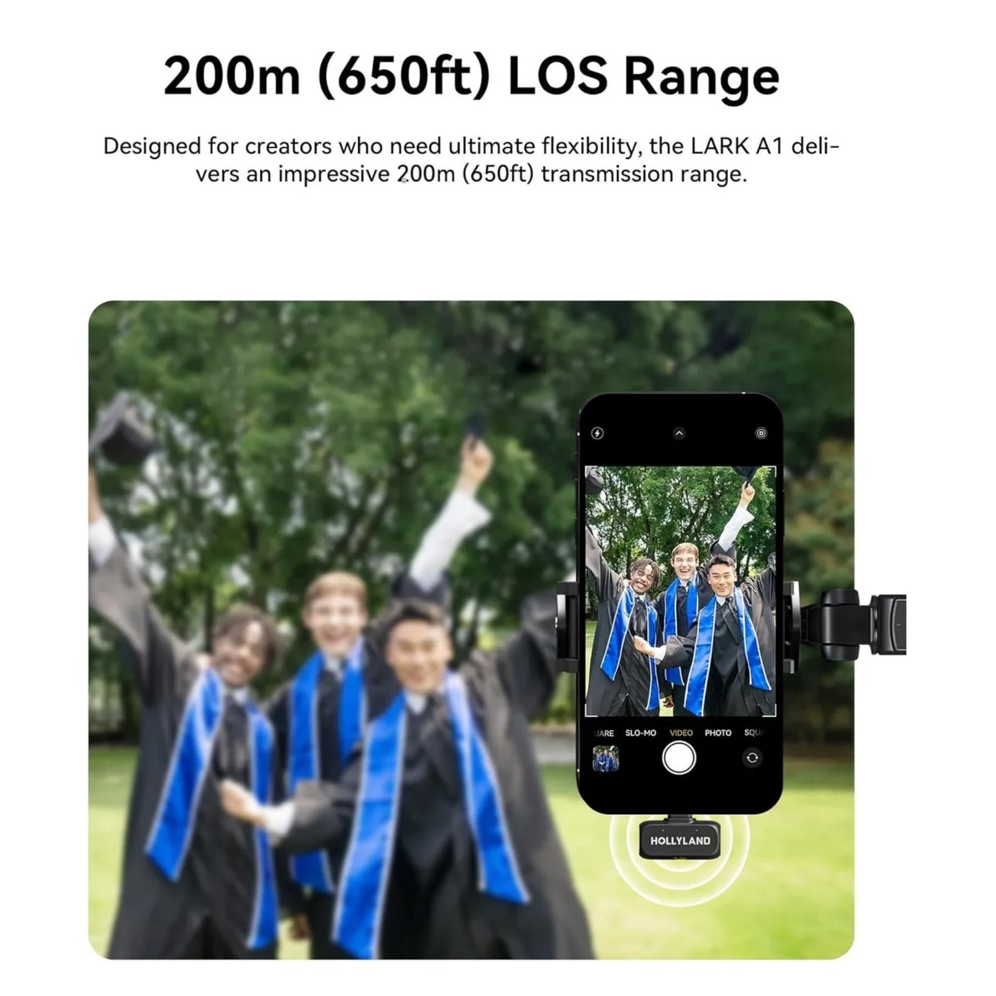 Microfono De Solapa Lavalier Inalambrico | Hollyland Lark A1