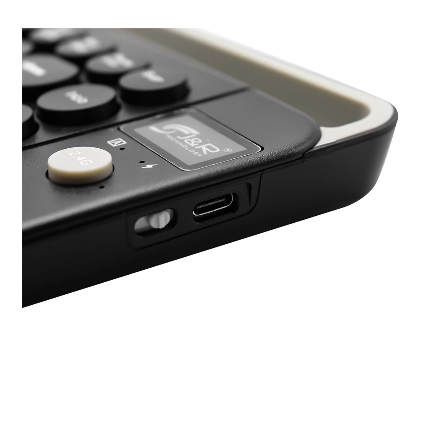 Teclado Inalambrico Recargable 65% Base Para Tablet J&r 030