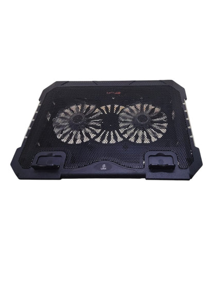 Base Refrigerante Portatil Gamer 2 Ventiladores Linx Br-888 Negro