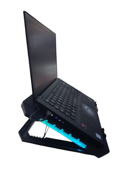 Base Refrigerante Portatil Gamer 2 Ventiladores Linx Br-888 Negro