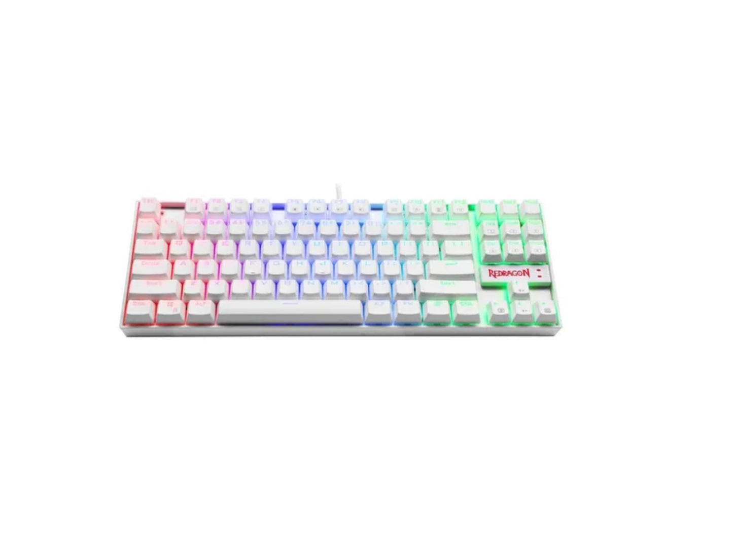 Teclado Mecanico Gamer Rgb Switch Rojo Redragon Kumara K552w