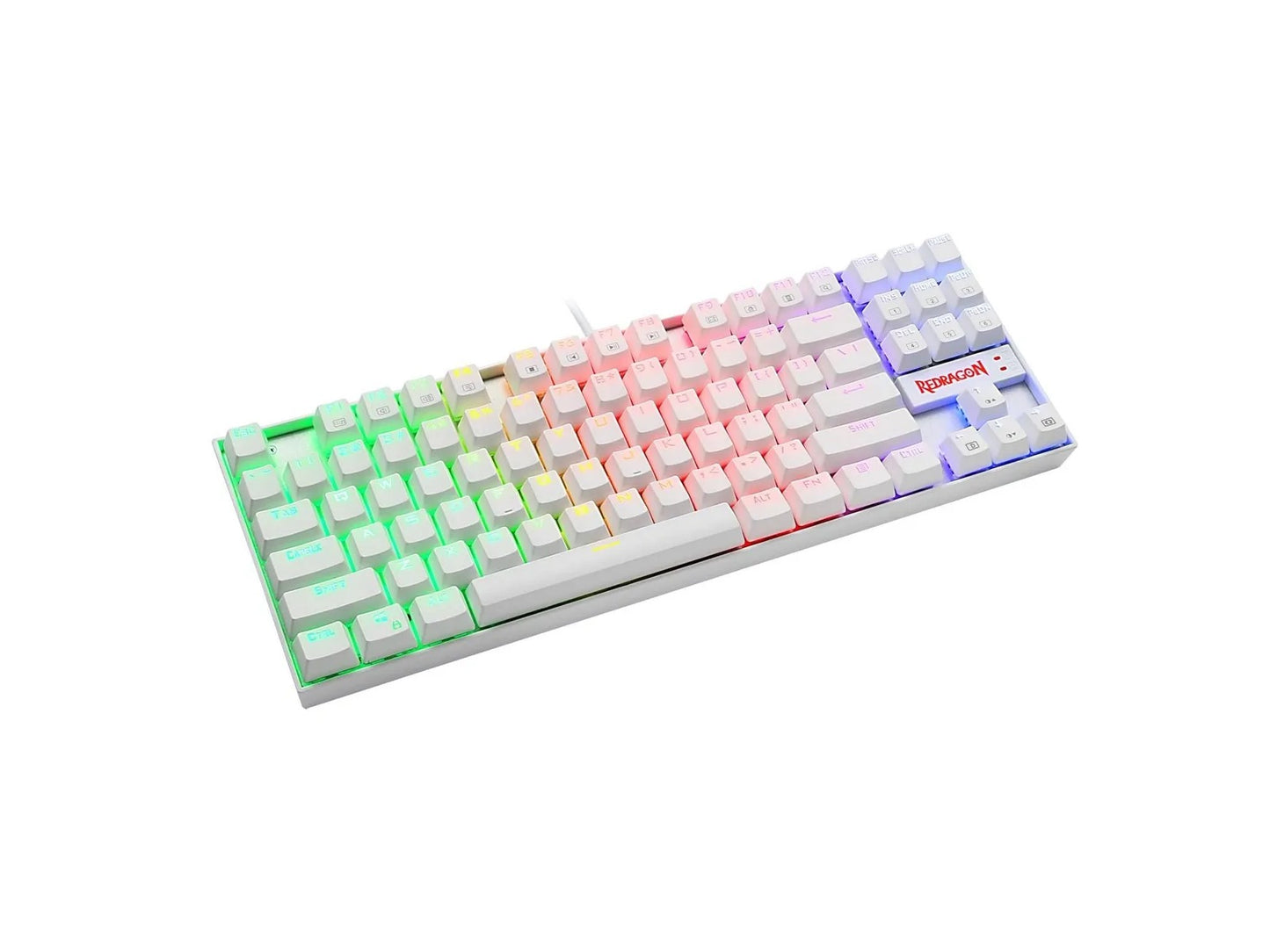 Teclado Mecanico Gamer Rgb Switch Rojo Redragon Kumara K552w