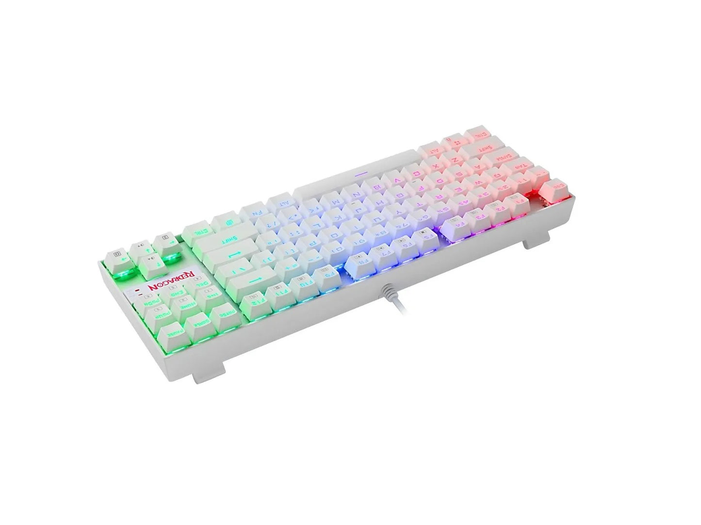 Teclado Mecanico Gamer Rgb Switch Rojo Redragon Kumara K552w
