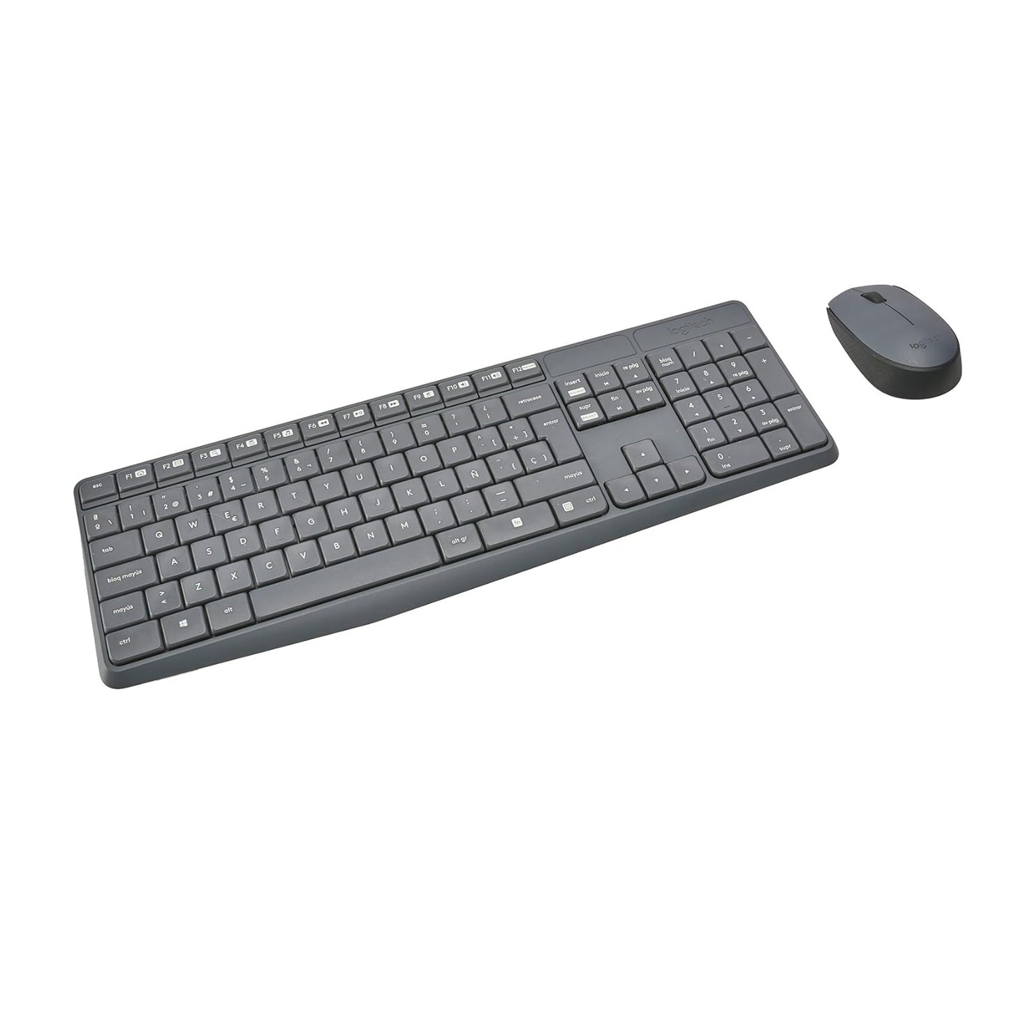 Combo Teclado Y Mouse Inalambrico Logitech Mk235 Español Latino