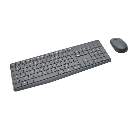 Combo Teclado Y Mouse Inalambrico Logitech Mk235 Español Latino