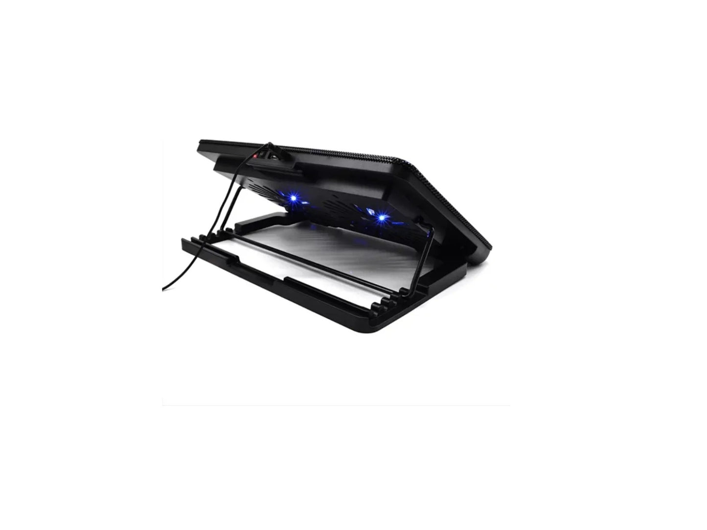 Base Refrigerante Doble Ventilador A2 | Silencioso | 2 Usb Color Negro