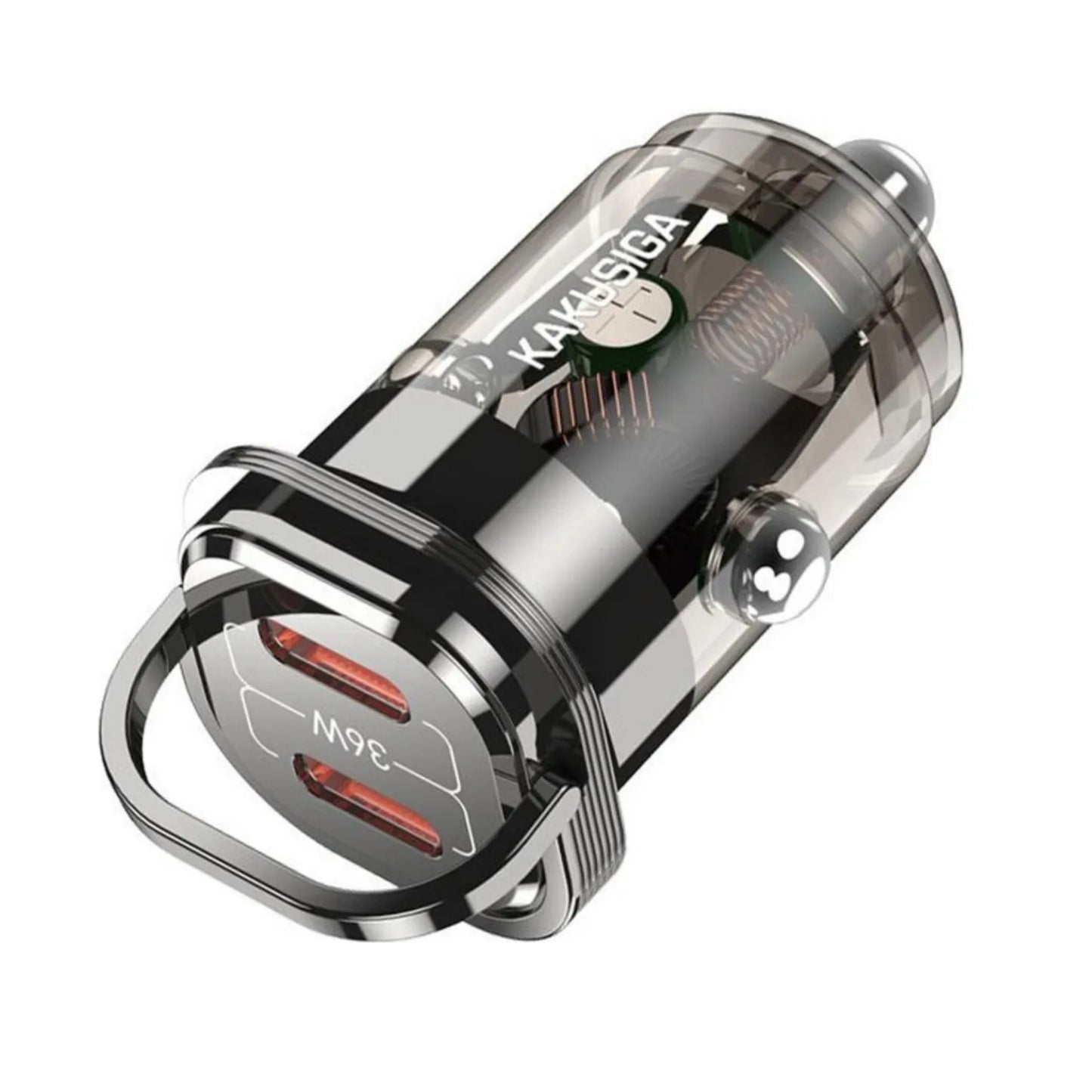 Cargador Para Carro De Cenicero Carga Rapida 36w 2c Kakusiga