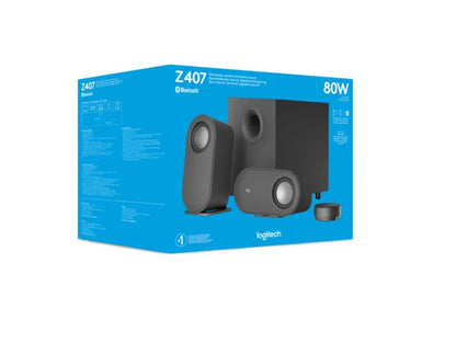 Parlantes Logitech Z407 Color Negro