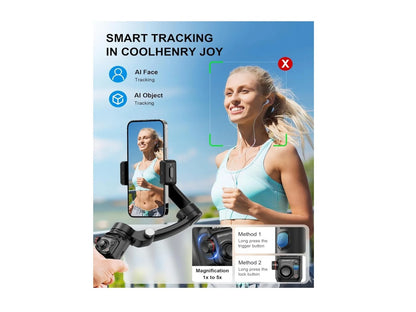 Estabilizador Para Celular Con Luz De Relleno Magnética