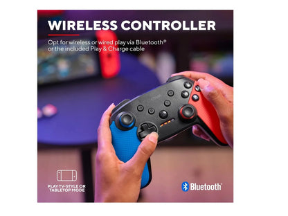 Control Bt Para Nintendo Switch Pc Trust Gxt 1246 Azul/rojo