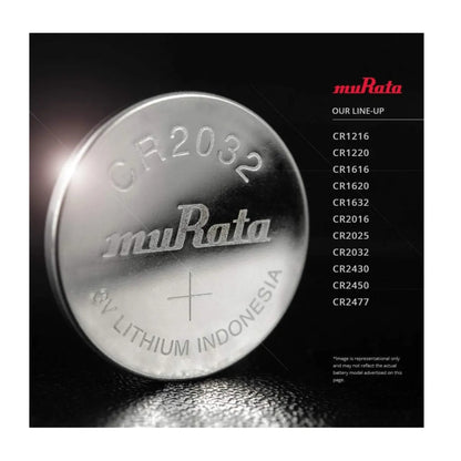 Batería Pila Cr2025 Murata Sony Original Litio 3v | Pack X 5