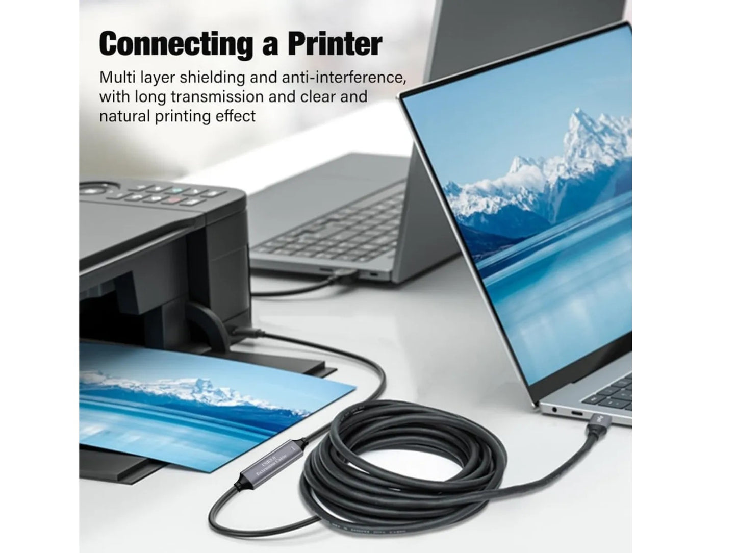 Cable Extension Activa 3.0 5gbps 20 Metros 3chipset Pw Usb-c