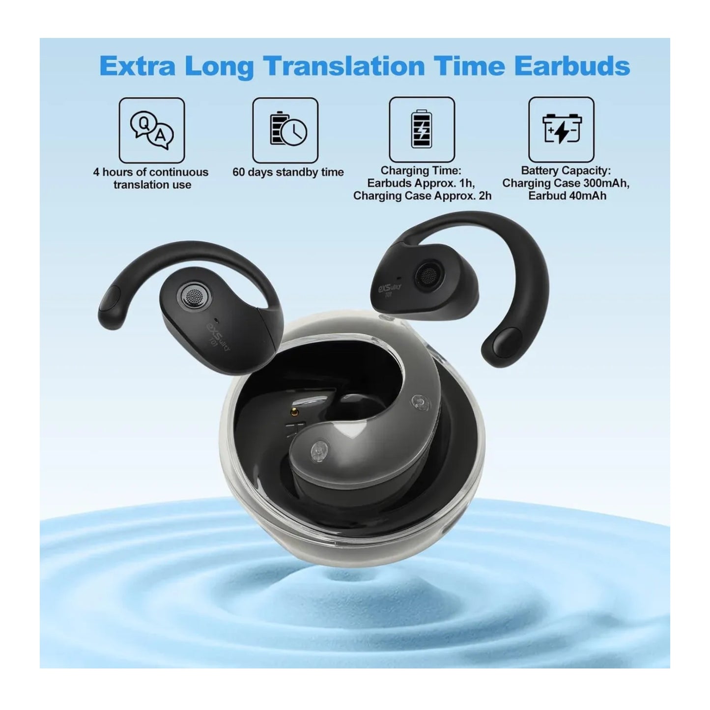 Audifonos De Traduccion Instantanea 144 Idiomas 5 Modos Exs