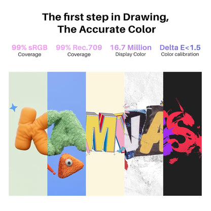 Tableta Digitalizadora Con Pantalla Huion Kamvas 13 Gs1333