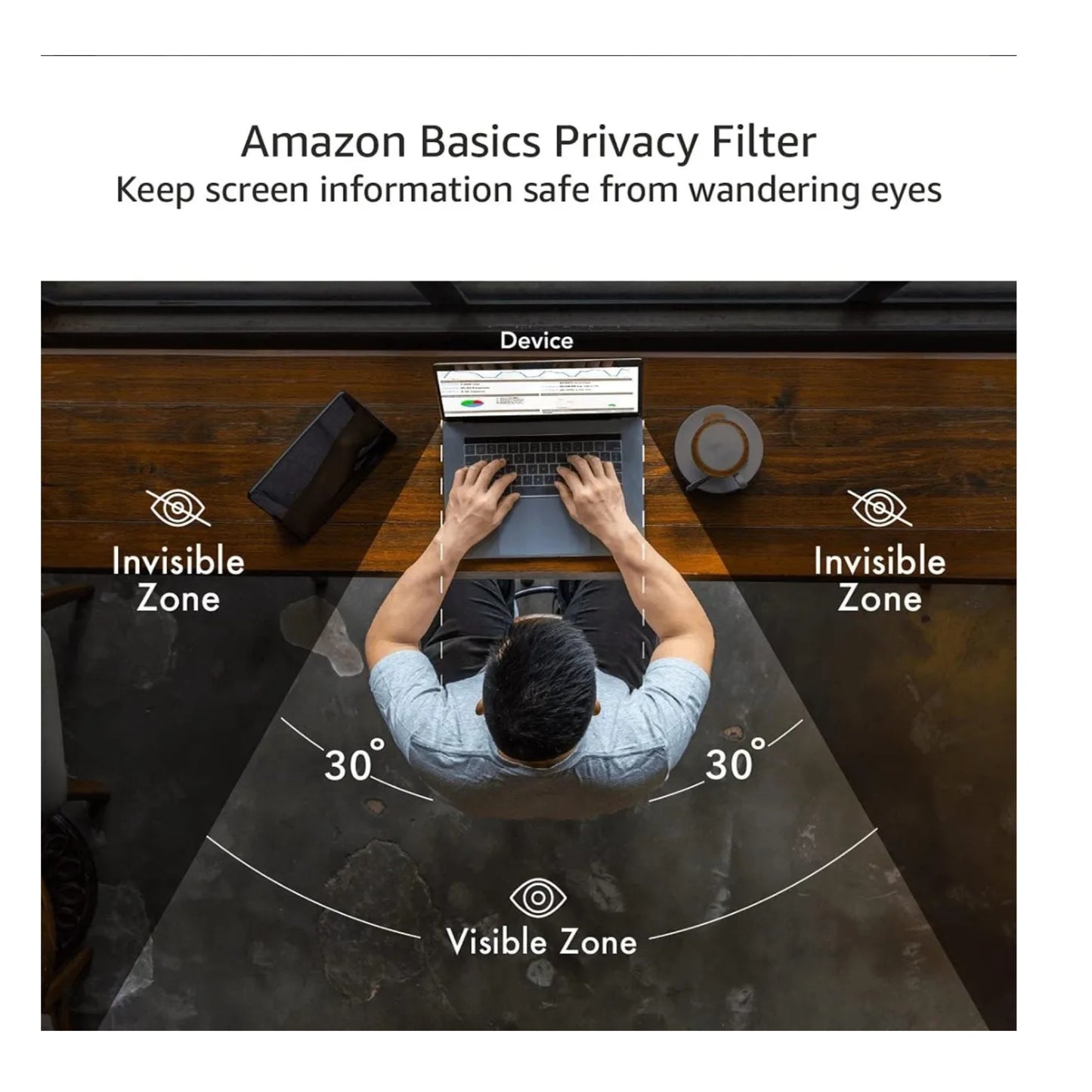 Filtro Para Pantalla De Privacidad 21.5 Pulgadas | 30°vision