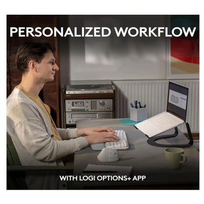 Teclado Ergonomico Inalambrico Logitech Wave Keys | Reposama