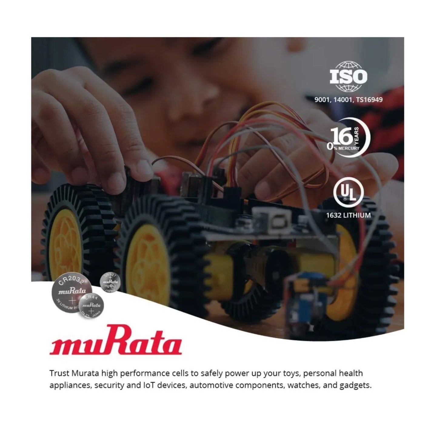 Batería Pila Cr2025 Murata Sony Original Litio 3v | Pack X 5