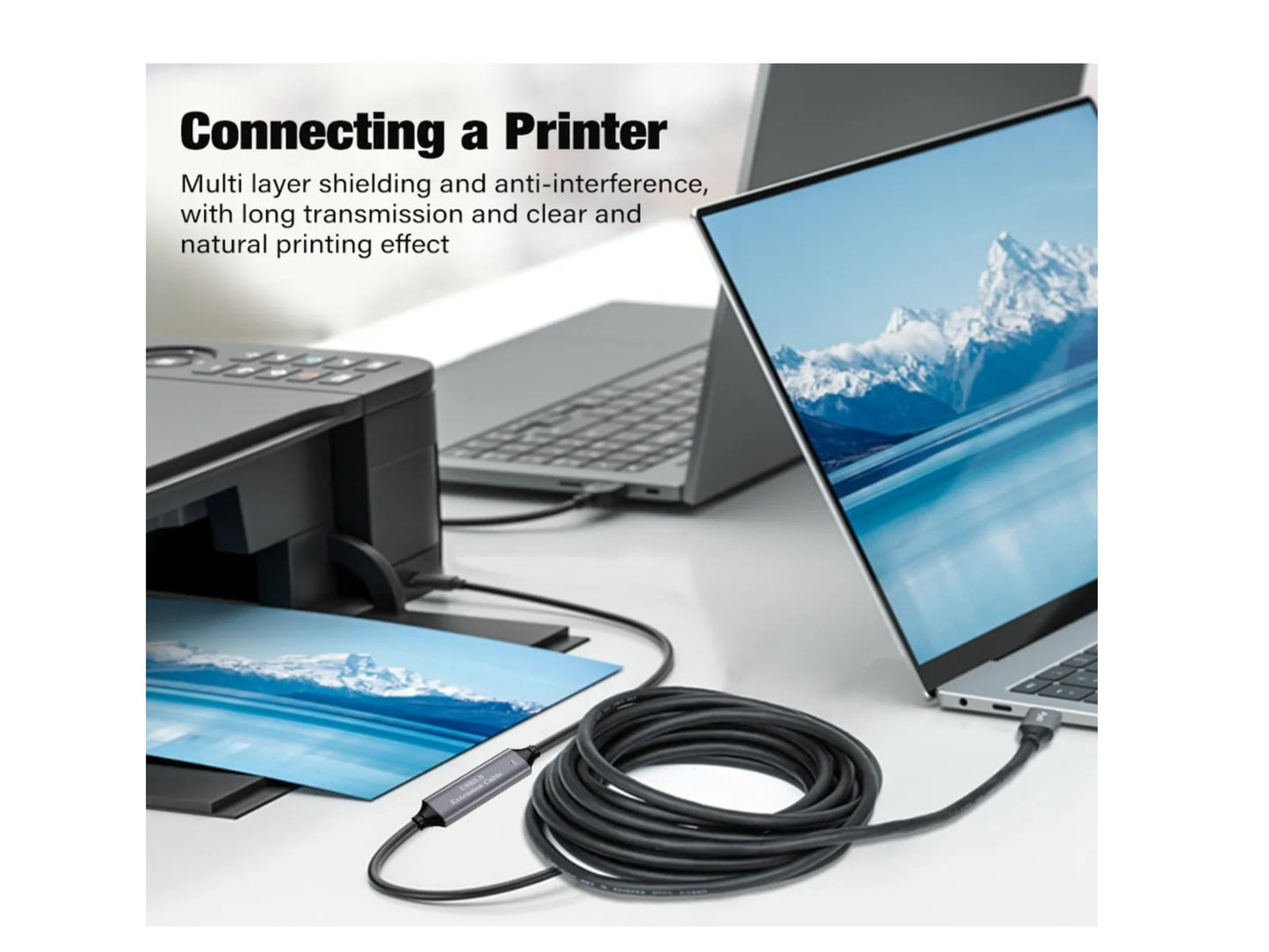 Cable Extension Usb 3.0 Activa Alimentacion Usb-c 15mt 5gbps