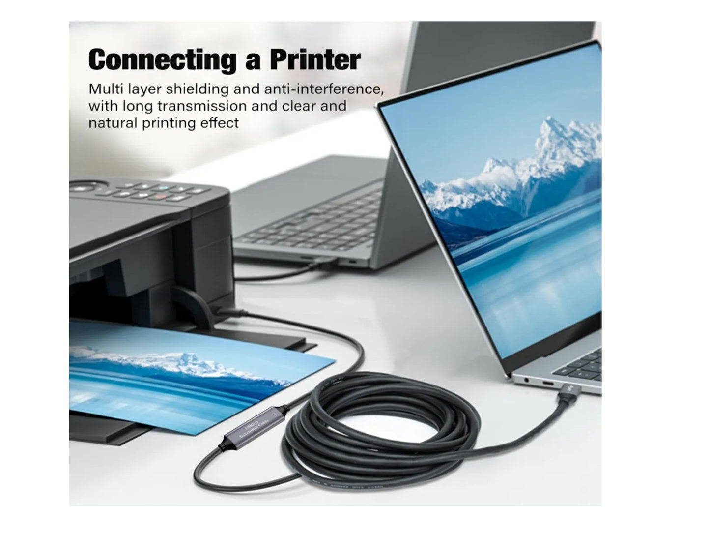 Cable Extension Usb 3.0 Activa Alimentacion Usb-c 5gbps 10mt