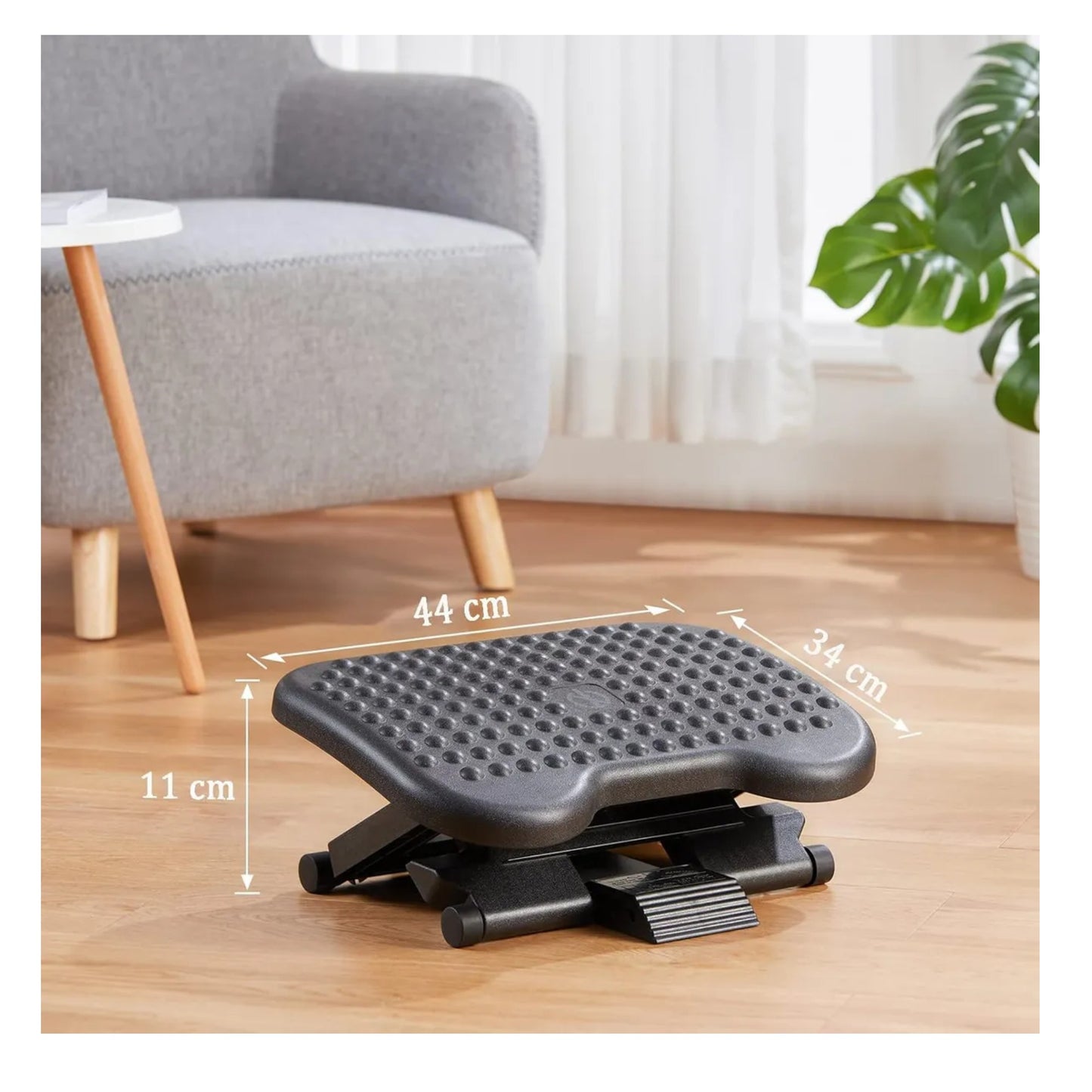 Descansapies Apollapies Footrest Ergonomico 46x34cm 3angulos