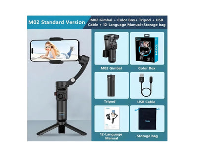 Estabilizador Para Celular Con Luz De Relleno Magnética