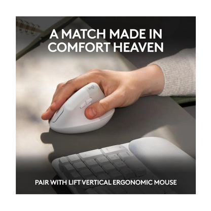 Teclado Ergonomico Inalambrico Logitech Wave Keys | Reposama