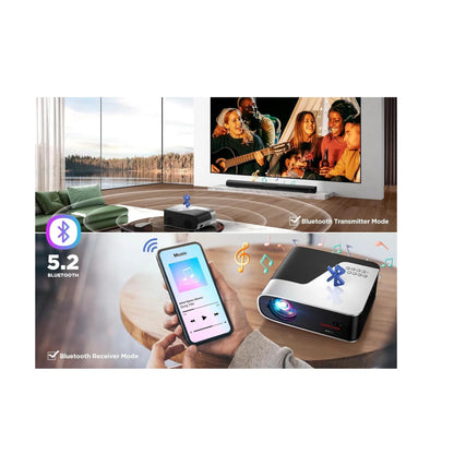 Proyector Video Beam 1080p Autoenfoque Lic Netflix | Dbpower