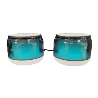 Altavoces Parlantes Alambricos Bluetooth 2.0 Zidli Rgb | 10w Color Blanco