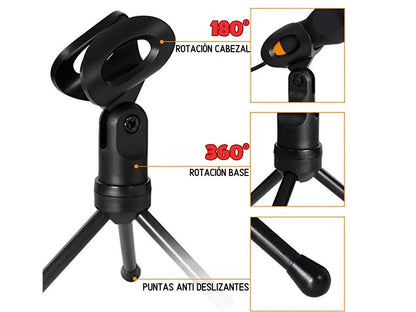 Micrófono Condensador Omnidireccional Sf-666