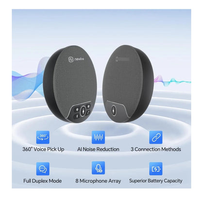 Microfono De Conferencia Doble Inalambrico | Omnidireccional