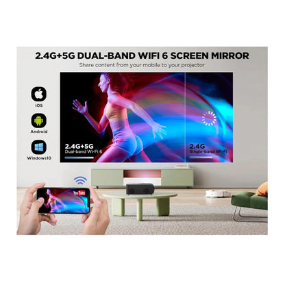 Proyector Video Beam 1080p Autoenfoque Lic Netflix | Dbpower