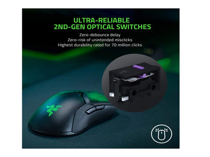 Mouse Inalambrico Gamer Rgb Razer Viper Ultimate Recargable