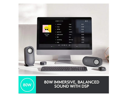 Parlantes Logitech Z407 Color Negro