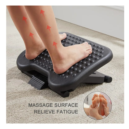 Descansapies Apollapies Footrest Ergonomico 46x34cm 3angulos