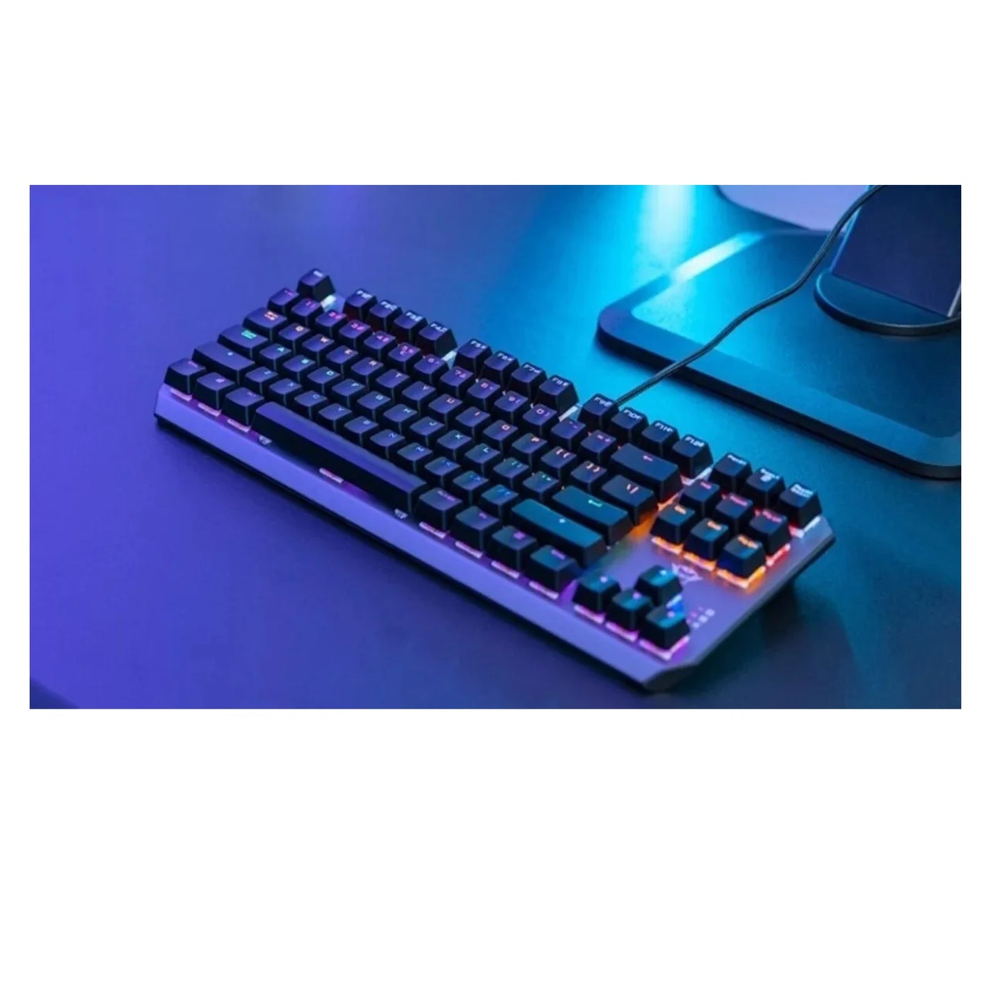 Teclado Mecanico Gamer Tkl Trust Gxt 834 Callaz Español Bk