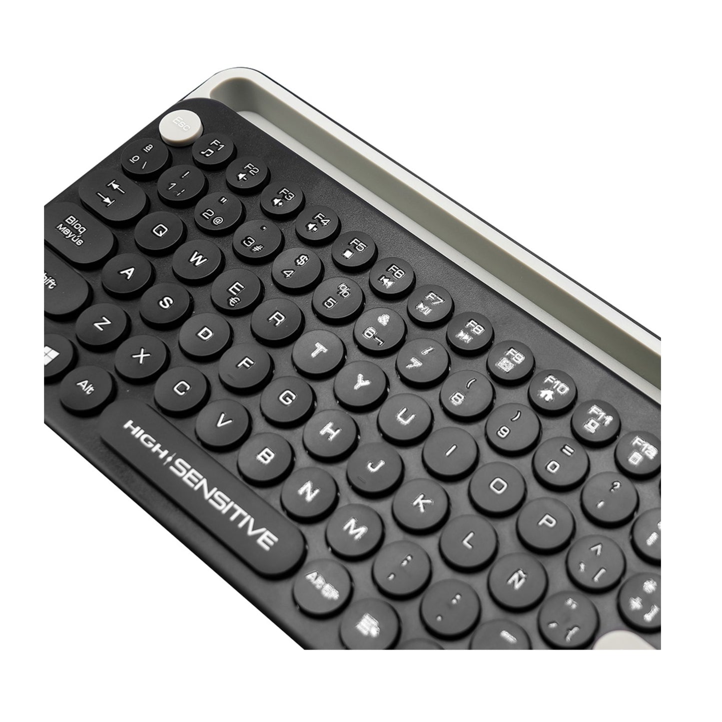 Teclado Inalambrico Recargable 65% Base Para Tablet J&r 030