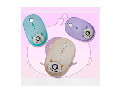 Combo Teclado + Mouse Inalámbrico Ergonómico Weibo Wb-216 Teclado Azul