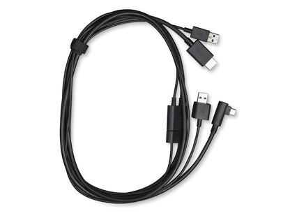 Cable Wacom En Forma De X Para Pantalla Wacom One Ack44506z, Color Negro
