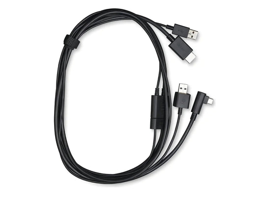 Cable Wacom En Forma De X Para Pantalla Wacom One Ack44506z, Color Negro