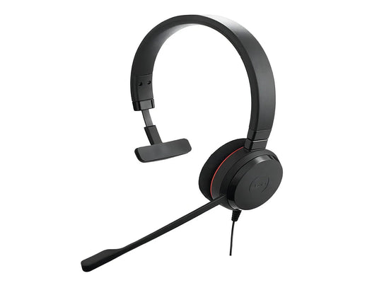 Auriculares Evolve 20 Ms Mono Jabra Negro