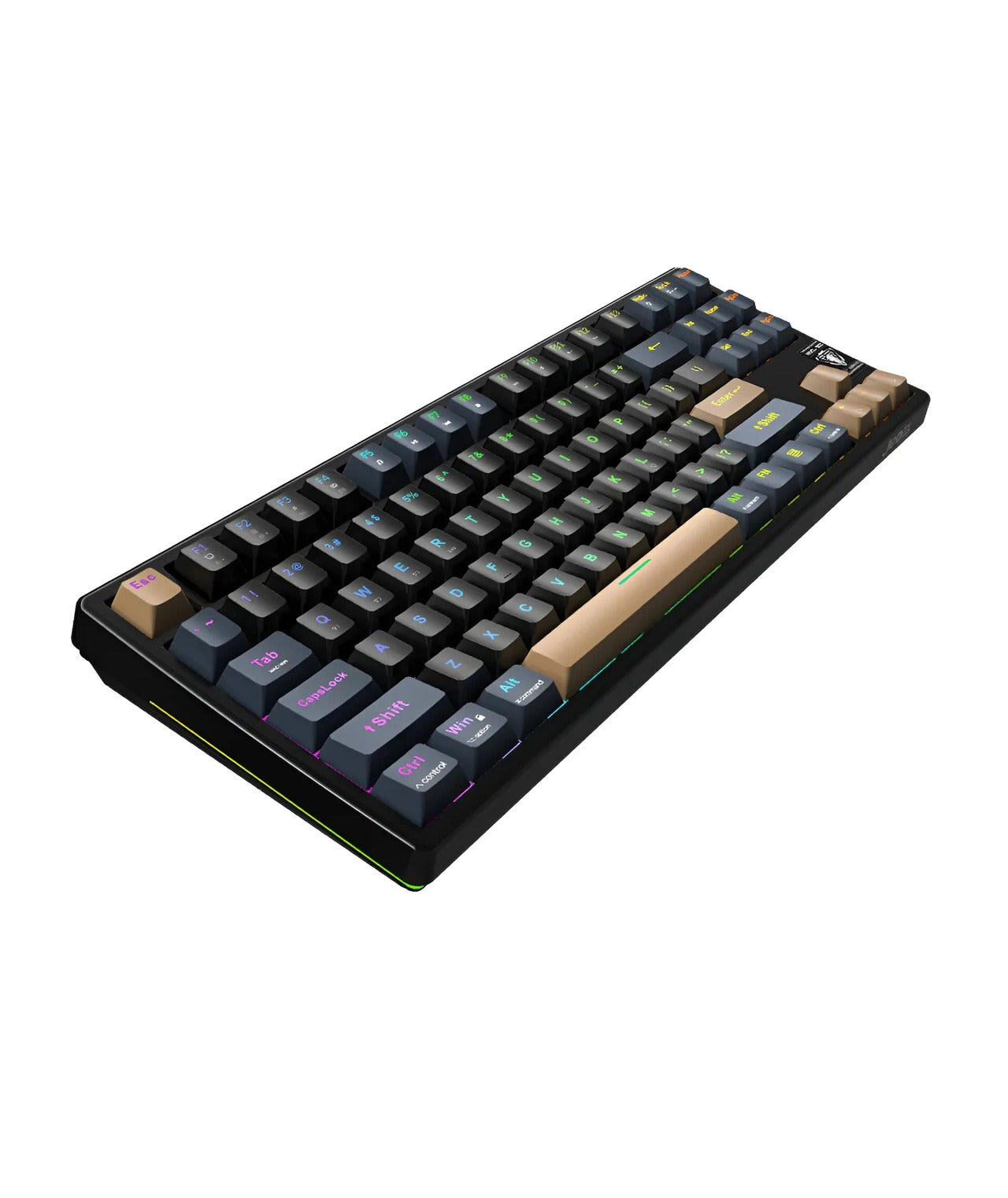 Teclado Mecanido Inalambrico 2.4hz Bt 80% Tkl Jedel Wkl-102