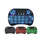 Mini Teclado Control Inalámbrico Android Smart Tv Iluminado
