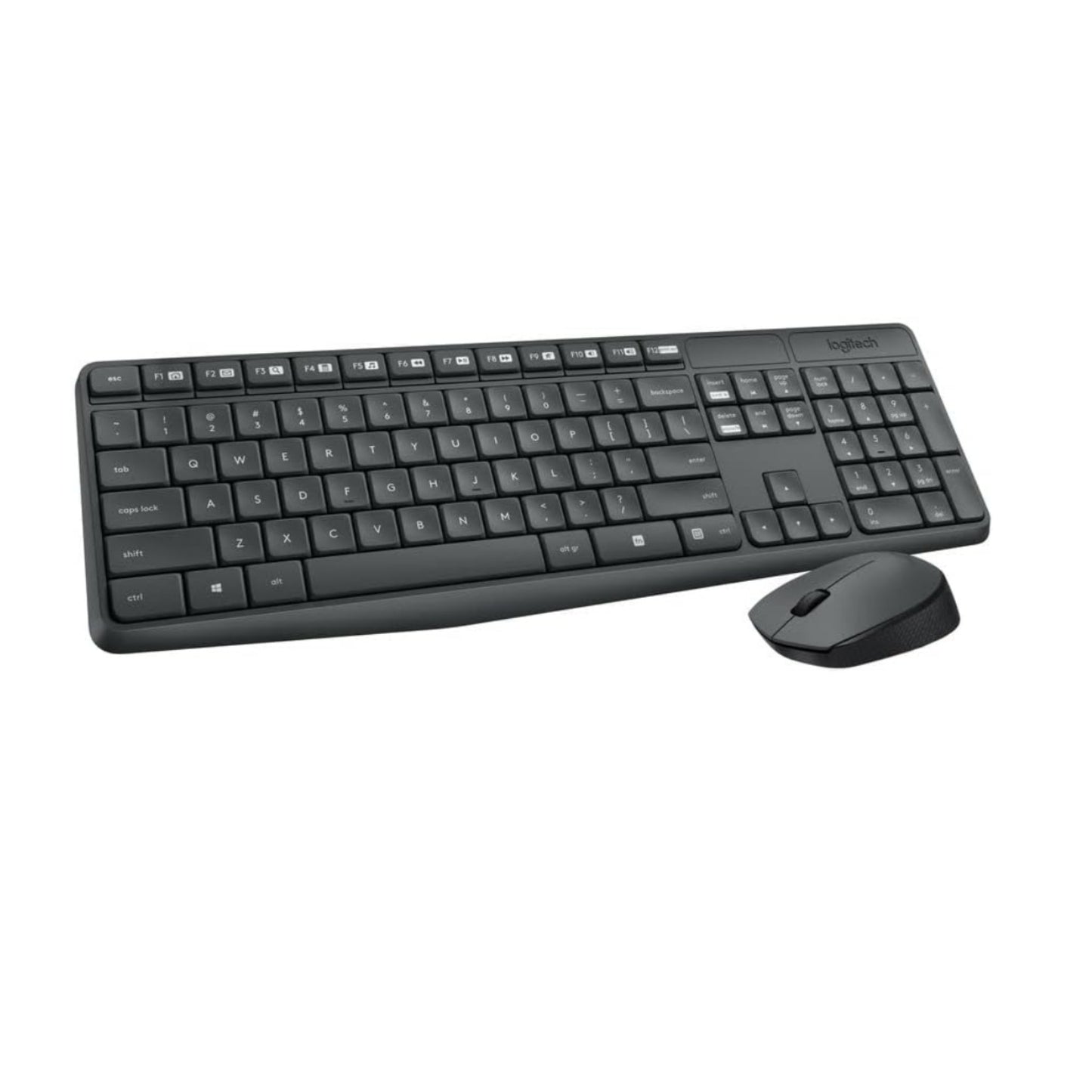 Combo Teclado Y Mouse Inalambrico Logitech Mk235 Español Latino