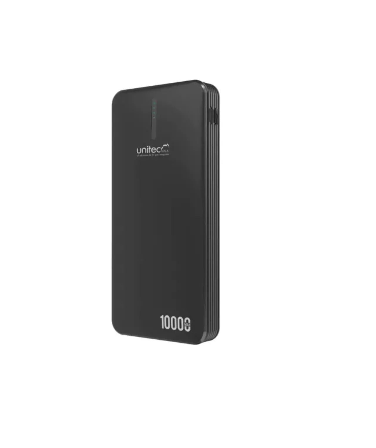 Power Bank 10000 Mah Unitec Pwb-117 4 Cables 2.1a | Negro