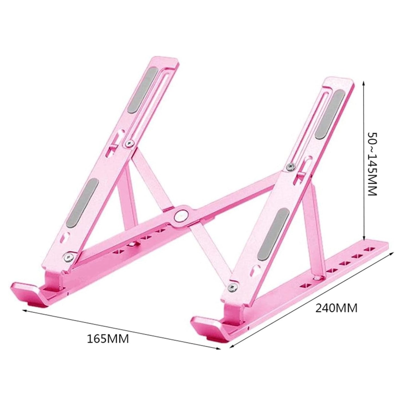 Soporte Delgado Y Portátil Plegable Para Portátil Kingo M3 Y Mac, Color Plateado