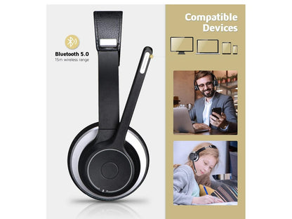 Diadema Audífonos Balaca Inalámbrica Calla Center Con Base