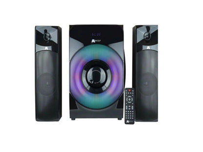 Parlantes 2.1 Jaltech Bluetooth Fm Usb Rgb Control 4.000w