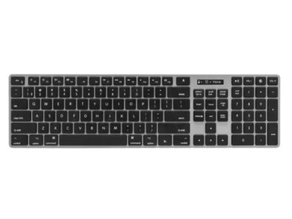 Combo 2 En 1 Teclado Y Mouse Porsche Inalambricos Amr030 Mouse Negro Teclado Negro